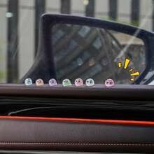 6/7/8Cute Soot Sprites,Automotive Interior Decoration Accessories For Car Rearview Mirror And Dashboard,Cute Anime Decor For Home Garden Office,Funny Ornament Gifts(Multicolour) - C - View 2