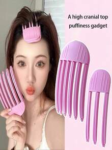 1pc/2pcs Unisex High-End Volumizing Hair Clips, Hair Root Volumizing Device For Tall Scalp, Bangs Styling Clip, Non-Damaging & Natural Voluminous, Volumizing Comb, Hair Root Volumizing Clip, Styling Tool For Men And Women - Multicolor - View 2
