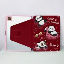 Panda One 360° 卡通旋转平板电脑保护套，适用于 iPad 11 (2025/10.9/Air4/5/6/7), (2025/10.2/Pro 11/10th/9.7/10.5)，带睡眠/唤醒功能。 - 彩色 - 查看 18