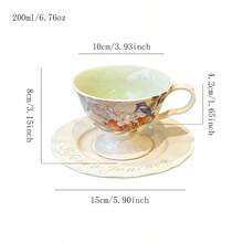 Cốc sứ, cốc cà phê, cốc nước, cốc trà, cốc sứ kiểu Nhật họa tiết hoa văn, cốc đôi dùng trong gia đình, cốc sữa, màu trắng tinh khiết. - Nhiều màu - Xem 10