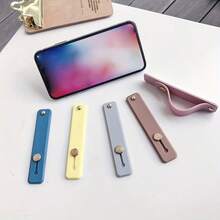 彩色可伸缩手机支架，手机挂绳视频观看工具