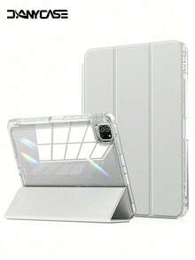 DANYCASE Case Compatible With IPad A16 2025 Air 11 13M3 2025 Mini 7 A17Pro 2024 Air 11 13 M2 2024 Pro 11 13 M4 2024 Pro 12.9 7/8/9th 10.2 10th 10.9 Air 4 5 10.9 Pro 11 4/5/6th Mini 6 Compatible With Samsung - Grey - 查看 1