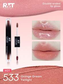 一支浪漫双头唇膏，哑光质地，持久不晕染，适合日常妆容和各种场合，可作为母亲节、情人节或送给姐妹的礼物。 - 彩色 - 查看 1