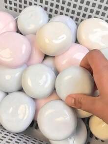 柔软可捏的感官玩具 - 可塑形DIY减压小工具，适合办公室、家庭和通勤使用。 - 彩色 - 查看 3