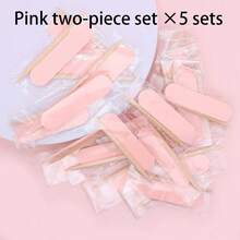 Nail Care Tool Kit, Pink & Black, Manicure Tools, Women Nail File Set - Multicolor - View 10