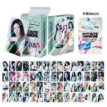 Bộ sưu tập ảnh 124/92 tấm "NOT CUTE ANYMORE" (Không còn dễ thương nữa), bao gồm ảnh Lomo, ảnh sưu tập hologram, sticker, ảnh hai mặt độ phân giải cao và bookmark. - Nhiều màu - Xem 12