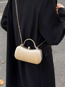 Women's Elegant Versatile Fashion Party Handbag - Beige - View 2