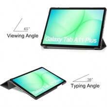 Case For Galaxy Tab A11+ Plus/A9+ Plus 11-Inch Case, Reader Cover, 2025 New Model, Tablet Tri-Fold Stand (Tablet Not Included) - Multicolor - View 5