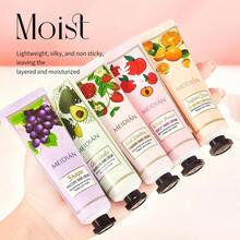 5-Piece Hand Cream Set, Moisturizing And Nourishing Dry And Cracked Hand Lotion, A Gift For Ladies NOIQ - PINK - View 3