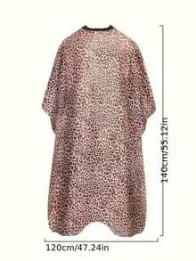 1件专业沙龙理发披肩，印花美发沙龙理发袍，理发师剪发罩衫，不粘理发围裙，美发服，理发围裙 - 彩色 - 查看 12