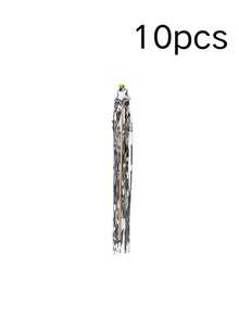 1pc Shiny Wedding Wand, Shaped Like A Golden Star With Foil Tassel And Bells, Suitable For Weddings, Birthday Parties And Other Occasions - Multicolor - View 9