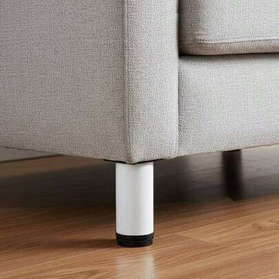 10CM 4pcs Adjustable Sofa Replacement Parts - Height Adjustable From 1-10mm, Load Capacity: 100kg Compatible With Tables, Chairs, Cabinets, Sofas, Bookcases, Etc