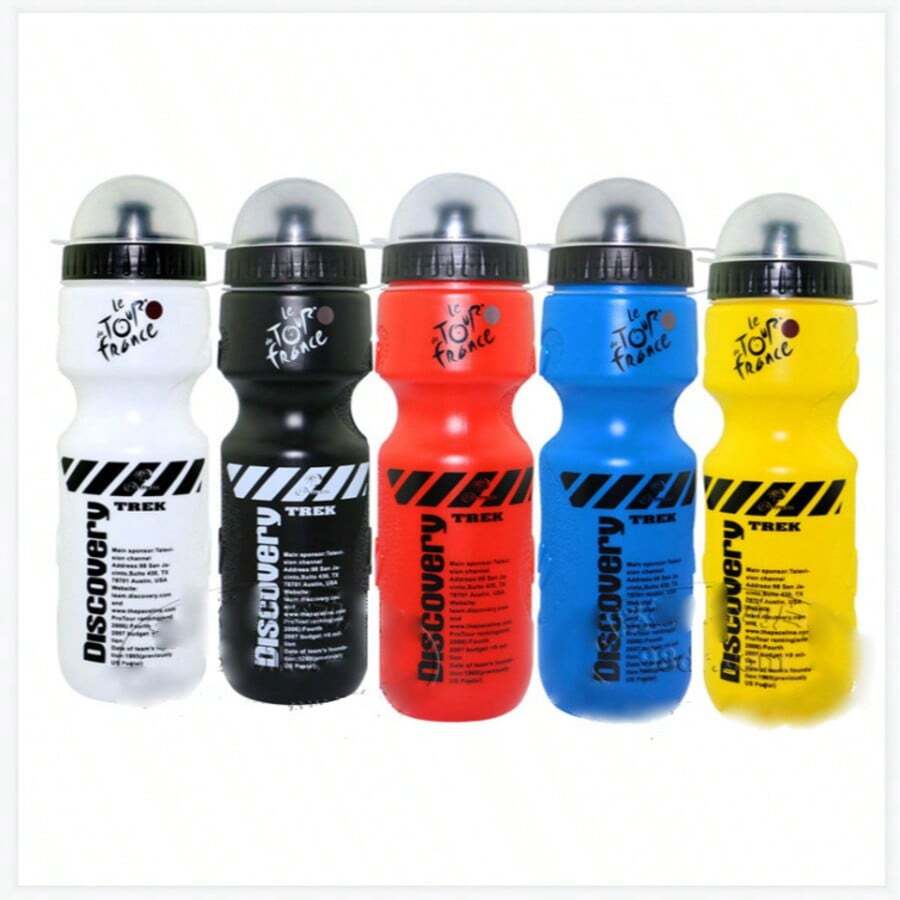 750ml Portable Cycling Water Bottle With Bottle Holder, Outdoor Bicycle Water Bottle, Cycling Accessories, Suitable For Mountain And Road Bikes - Multicolor - View 1