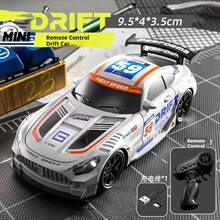 1辆2026新款RC专业高速竞速四驱漂移遥控车，可调速玩具车模型，生日/节日礼物 - 彩色 - 查看 9