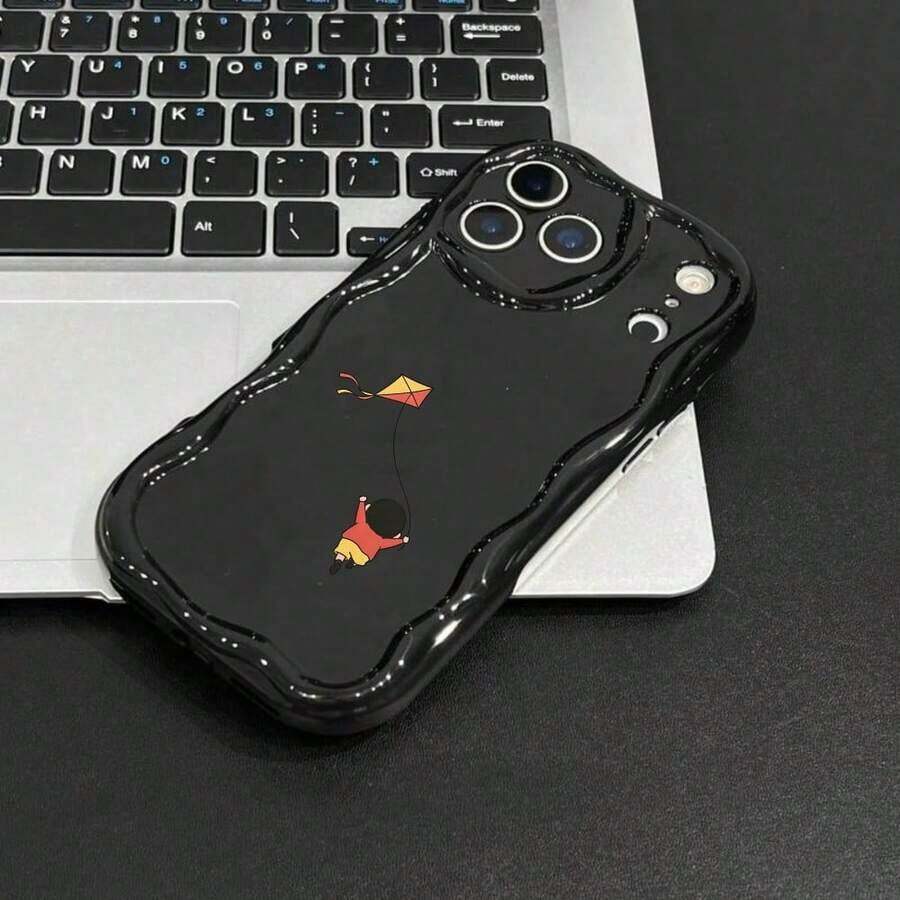 おしゃれなスマホケース  11/12/13/14/15/15pro/15 Plus/15 Promax/7plus/8plus/11pro/12pro/13pro/14pro/11promax/12promax/13promax/14promax/14plus/5 - ブラック - チェックする 1