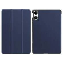 Ốp bảo vệ máy tính bảng gập ba màu trơn, thiết kế vỏ cứng, chống rơi vỡ, hỗ trợ chức năng ngủ/thức thông minh, tương thích với iPad Pro 7 11.2 inch (mẫu 2024), iPad Pro 6, iPad Pro 7, Redmi Pad SE 11 inch và Redmi Pad Pro 12.1 inch. - Màu xanh hải quân - Xem 12
