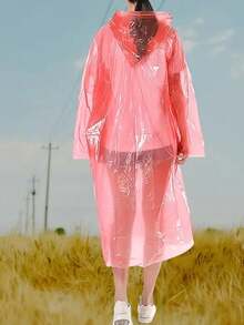 Un color seleccionado al azar. Bola portátil impermeable, un imprescindible para llevar la lluvia. Bola de compresión de chubasquero desechable y reforzado. Bola portátil de mini chubasquero, conveniente para llevar en un llavero. - Color aleatorio - Ver 3