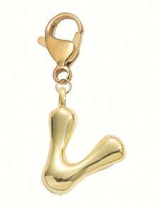 1Pc Lucky Keychain, Letters A-Z Pendant, Shiny Alloy Bag And Backpack Pendant, Perfect Gift For Birthdays And Special Occasions Keychain Ring Bag Backpack Pendant Car Pendant Gift For Women And Men, Wallet And Handbag Additions, Bag Pendant, Wallet Pendant, Lady Keychain Valentine's Day Gifts For Women: Car Keychains - Multicolor - View 18