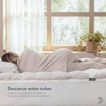 zxr Dreamlab Cubre Colchón de Microfibra Extra Relleno de Microfibras recubiertas en Gel Hipoalergénico Certificado Oekotex-100 Tamaño Individual 100cm x 190cm84 - Individual - Ver 7