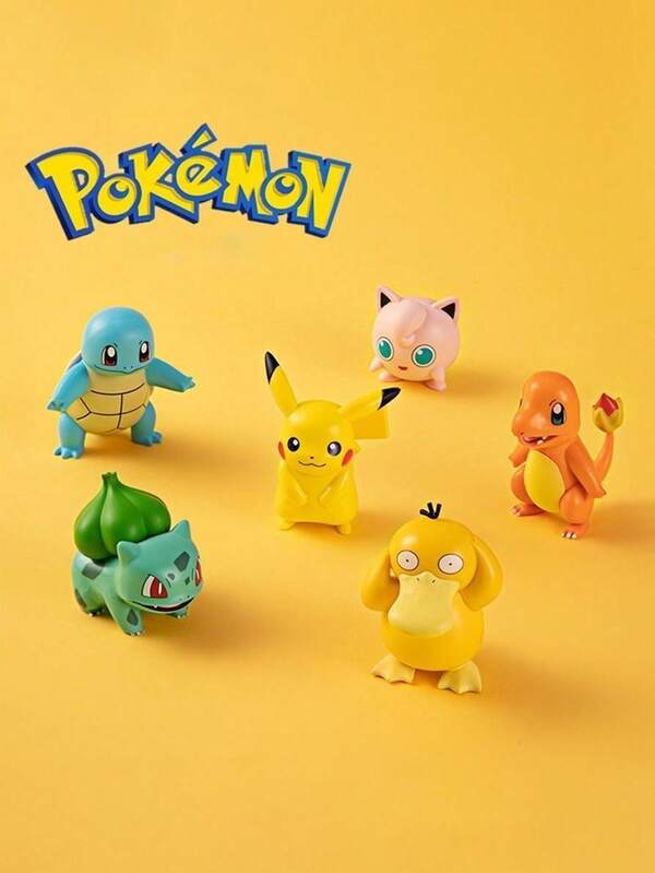 pokemon Caixa Mistério Pokémon - Figura Colecionável em PVC, Presente Inusitado para Adolescentes e Adultos, Decoração de Escritório, Conjunto de Caixas Cegas Adequado para Várias Ocasiões - Decoração de Sala de Estar, Quarto, Formatura, Aniversário, Festa de Feriado (Estilo e Embalagem Aleatórios, Pequenas Imperfeições)