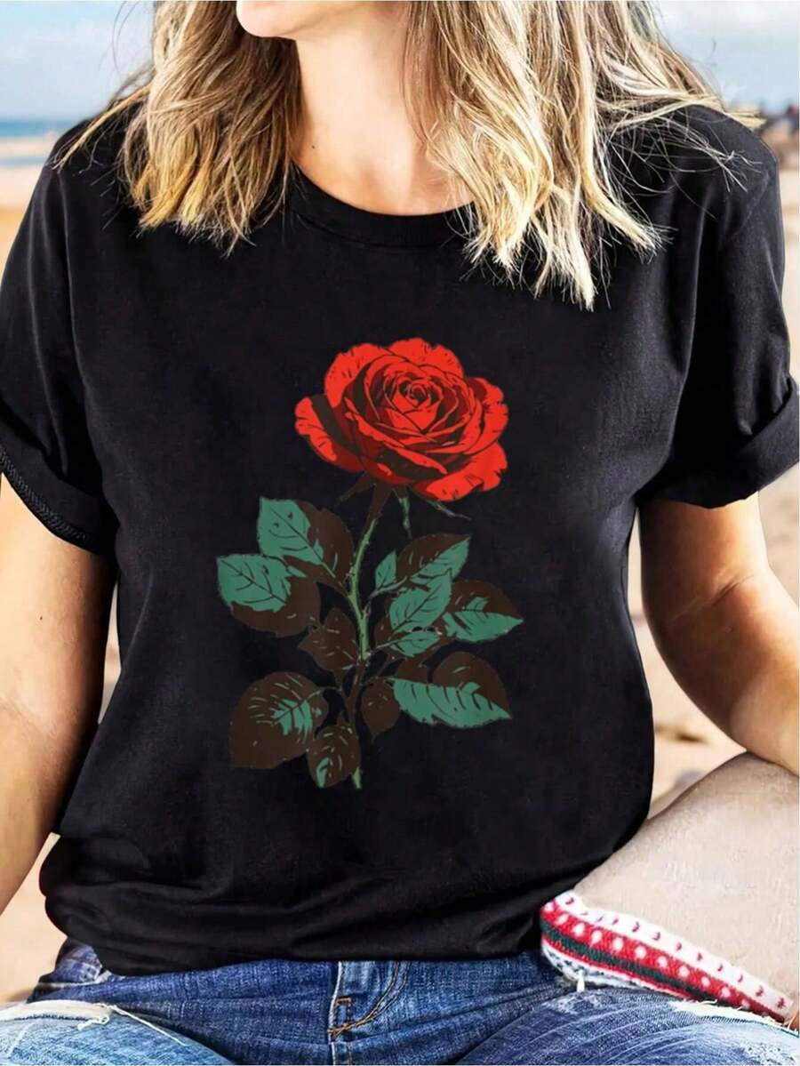 Camisetas de mujer - Negro - Ver 1