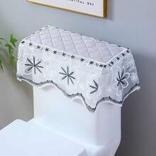 马桶水箱盖，通用马桶水箱盖布，浴室马桶水箱罩 - 彩色 - 查看 11