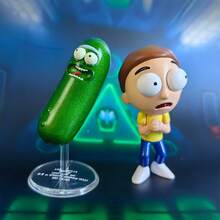 Simba RICK AND MORTY 6.5厘米金属人偶，瑞克·桑切斯/莫蒂·史密斯/米西先生，瑞克金属收藏品，粉丝和收藏家礼物（1个） - Pickle Rick - 查看 8