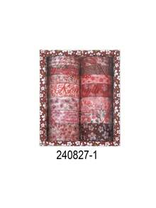 18 Rolls Of Four Seasons Nature Scenery Pattern Washi Tape Set, Spring, Summer, Autumn, Winter And Other Different Flower And Plant Pattern Sticker Rolls, For DIY Handbook Decoration, Card And Photo Making Supplies And Scrapbook Decoration, Simple Gifts For Friends And Classmates - Multicolor - View 19