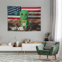Rapper YoungBoy Personal Art USA Polyester Flag For Outdoor Or Indoor - Never Broke Again American Single Sided Flag For College Dorm Room Bedroom Men Cave - Wall Rap Music Decorations For Boys Or Girls - 白色 - 查看 3