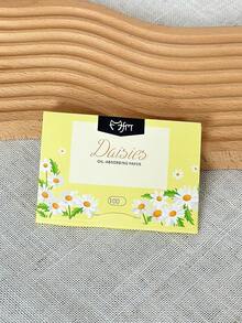 100pcs/Pack Portable Detachable Fragrant Facial Blotting Paper, Makeup Tool - Multicolor - View 13