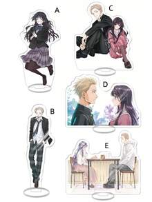 Anime Peripheral - Blooming Blue - Large Vertical Acrylic Decorative Plaque, Vertical Desktop Decor, Action Figure Display, Suitable For Living Room, Study, Office Desk, Car, Bedroom, Shop, And A Perfect Gift For Friends - Multicolor - View 7