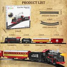 TendenciaTren Eléctrico De Carga Y Pasajeros Juguete Niño MilitarCalidad premium - 1 - Ver 3