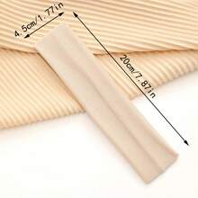 1PC Sports Yoga Hair Band Solid Running Absorb Sweat Headband For Women Men Adjustable Make Up Hair Accessories Headwrap Women Head Scarf Work Out Sweatband - Multicolor - View 22