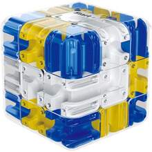 3D Rolling Ball Maze Cube, Large Labyrinth 3D Puzzle Maze Cubes, Puzzle Mazes Cube, Engaging Brain Teaser Toy, Helps Relieve Stress And Cultivate Logical Thinking (Blue) - 1 - 查看 2