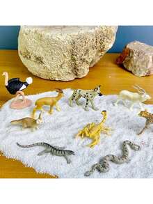 EstiloTendenciaSafari Ltd. TOOB Animales Del Desierto - Juego De Cifras De Animales Del Desierto De 9 Piezas, Juguetes Realistas Para NiñOs, NiñOs PequeñOs, Proyectos Escolares, Regalos De CumpleañOsCalidad PremiumVersióN Mejorada - 1 - Ver 2