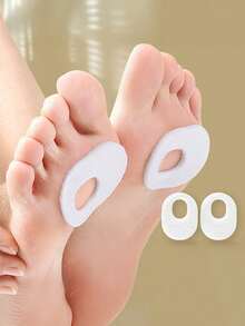 18片鸡眼茧去除贴片、隐形鞋底保护贴、减震鞋跟垫贴 - 彩色 - 查看 2