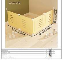 塑料树脂小型宠物围栏，可拼接的室内兔子游戏围栏，DIY豚鼠、小猫、小狗笼，小型宠物笼配件 - 彩色 - 查看 20