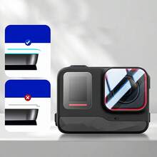 6pcs Tempered Glass Screen Protector + Lens Protector, Compatible With Insta360 Ace Pro Camera, 9H Hardness, Scratch-Resistant - 6pcs - View 5