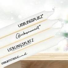 4pcs German Phrase UV DTF Transfer Sheets Compatible With German Quotes Stickers (Friendship, Love, Family) - Rub-On Decals With Letters For DIY Crafts, Glossy Suitable For Glass, Metal, Ceramic, Plastic Cups & Smooth Surfaces - Multicolor - View 7