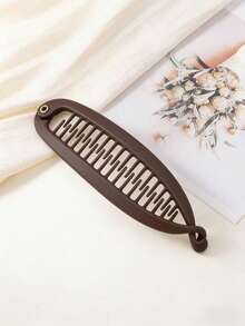 1/2/4 Pcs 4.3 Inch Curly Amber Banana Hair Scrunchies, French Elegant High Crown Hair Clips, Twist Hair Clips, Gifts, Travel, Women Gifts, Hair Accessories, Christmas Stocking Stuffers