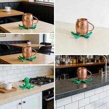 Bộ 2 giá phơi chai độc lập | Hệ thống thông gió nhanh giúp tăng hiệu quả làm khô, in 3D, tiết kiệm không gian, phù hợp với nhiều loại chai, cốc và ly rượu, lý tưởng cho nhà bếp, văn phòng và khi đi du lịch. - Nhiều màu - Xem 4