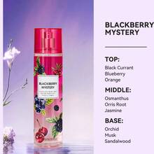Wish 20 Varieties Of Women's Body Mist Perfume Spray, 8 Fl.Oz Long-Lasting Floral Fruity Spray With Non-Greasy Alcohol-Based Formula. Suitable For Hair & Body, Ideal For Parties, Dates & Gifting. Lightweight And Smooth Application.Valentine's Day Gift - Blackberry Mystery - 查看 7