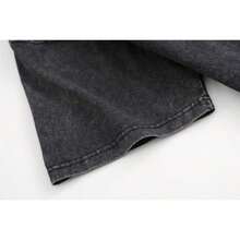 Vintage Hillman College Washed T - Shirt, Short Sleeve Crew Neck 100% Cotton Breathable Graphic Tee With Anchor Emblem & 1881 Text - Casual Retro Style For College Fans & Daily WearNew Casual T-Shirts For Men And Women-HD07 - 黑色 - 查看 5