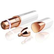 可充电式面部脱毛器 - Conduroma 眉毛修剪器：用于去除唇部、下巴、颈部多余的绒毛并修整眉形