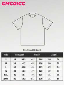 Y2K,RICH JUNKIIES....Fashionable Cotton Men's T-Shirt, Multi-Color Optional, Surprise Gift For Friends And Family, Christmas Drop Shoulder Sleeves Round Neck - 黑色 - 查看 5