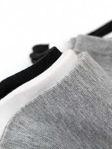 1/5/10/20 双随机女士爱心笑脸印花低帮隐形衬垫袜 - 彩色 - 查看 5