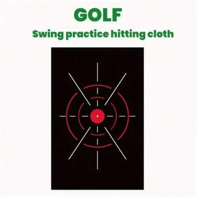60.62 Inch Golf Practice Net - Suitable For Indoor And Outdoor Training, No Need For External Frame, Golf Practice Target Net, Durable And Sturdy, Perfect For Home And Yard Practice, Multiple Target Zones