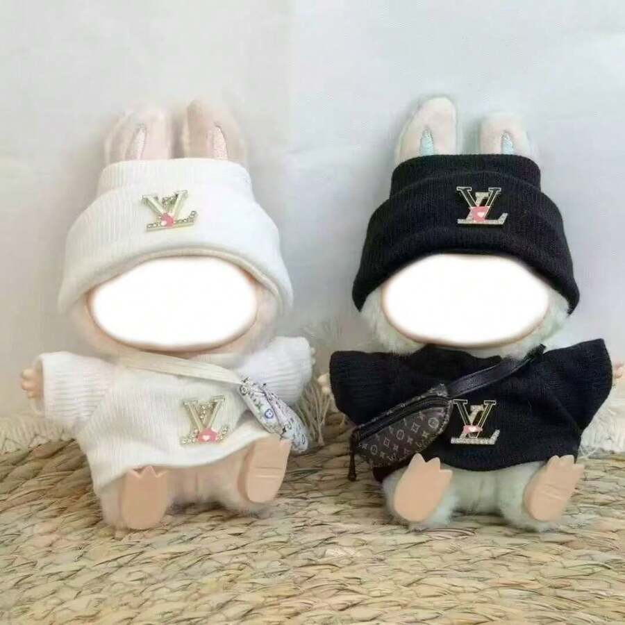 仅含一件衣服（豪华套装 VV），适合 17 厘米娃娃，适用于第一代、第二代、第三代娃娃。 - 彩色 - 查看 1