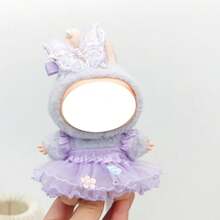 [Clothes Only] New 17CM Butterfly Fairy Dress, 1st/2nd/3rd Generation Doll Outfit Tulle Skirt Set FOR LABUBU (Doll And Shoes Not Included) - Multicolor - View 4
