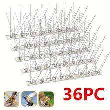 Heavy Duty Stainless Steel Base Bird Spike Kit - Durable And Easy-To-Install Bird Repellent System, Full Coverage Solution For Fences, Roofs, Window Sills And Surfaces - Multicolor - View 10